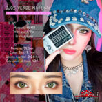 LENTILLAS VERDE FLARE (Para un look Natural/Make up)