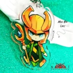 LLAVEROS - HEROES Y VILLANOS (Inspiración Marvel Chibi) - Imagen 9