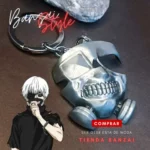 LLAVERO | MASCARA DE KANEKI (Estilo Anime Tokyo Ghoul)