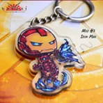 LLAVEROS - HEROES Y VILLANOS (Inspiración Marvel Chibi) - Imagen 6