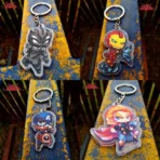 LLAVEROS - HEROES Y VILLANOS (Inspiración Marvel Chibi) - Imagen 3