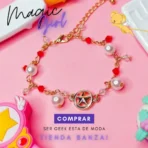 PULSERA | SAKURA (Inspiración Sakura Card Captor)