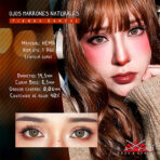 LENTILLAS MARRON FLARE (Para un look Natural/Make up)