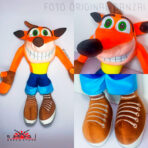 PELUCHE CRASH BANDICOOT (Inspirado en el videojuego) - Imagen 3