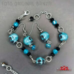 SET CALAVERA | ARETES Y PULSERA (Witch) - Imagen 8