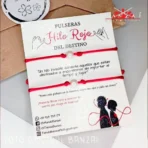 PULSERAS PARA PAREJAS - HILO ROJO DEL DESTINO - Imagen 12
