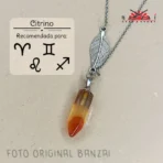 COLLAR | PENDULO Y PLUMA (Witch Style) - Imagen 6