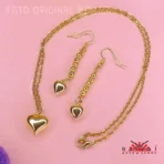 ACCESORIOS CORAZÓN DORADO (Estilo Magic Girls)