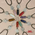 COLLAR | ESTRELLA Y PENDULO (Witch Style)