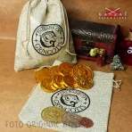 MAGIC BAG - MONEDAS GRINGOTS (Inspiración Harry Potter)